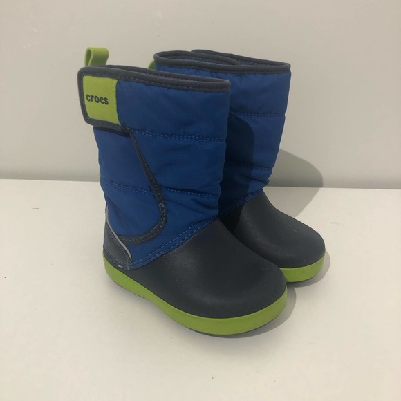 Crocs Kids LodgePoint Snow Boots #204660Children's Size 7